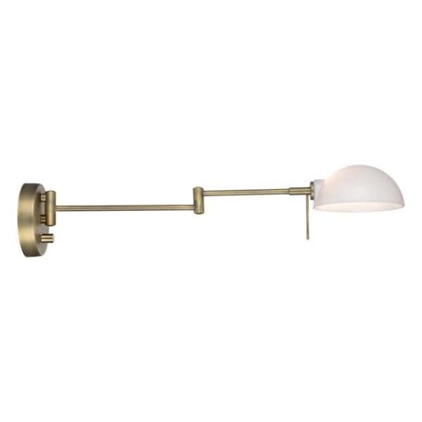 740222 kj benhavn wall lamp antique brass packshot