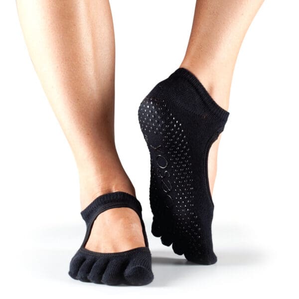 886 toesox bella til yoga pilates sort s