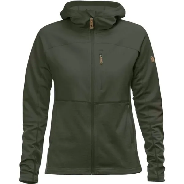 abisko trail fleece deep forest