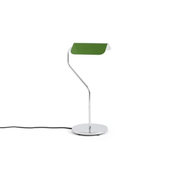 ad343 a687 apex table lamp emerald green