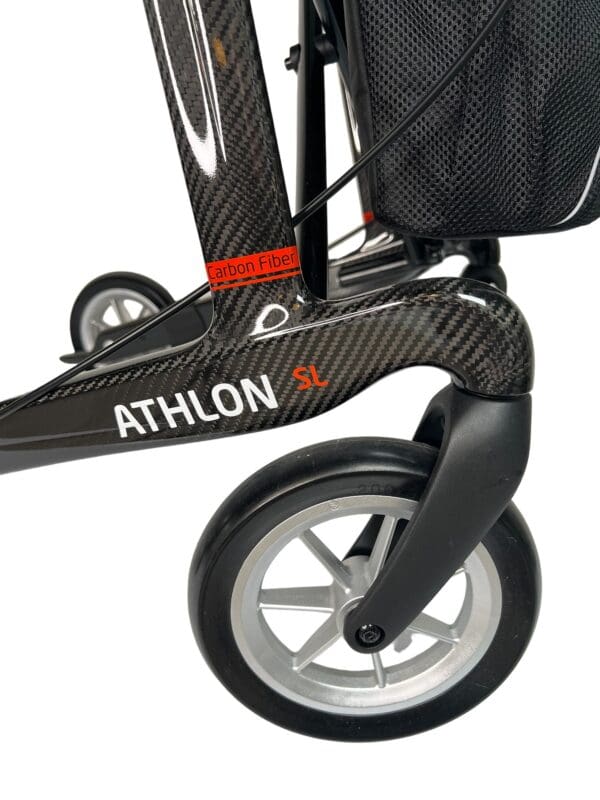 athlon sl kulfiber rollator super laekker smart og ultra let vejer kun 51 kg rhs crbkm550up seniorpleje 722101