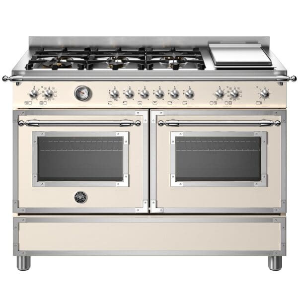 bertazzoni heritage gaskomfur med dobbeltovn 120 cm her126g2enet 52351 1