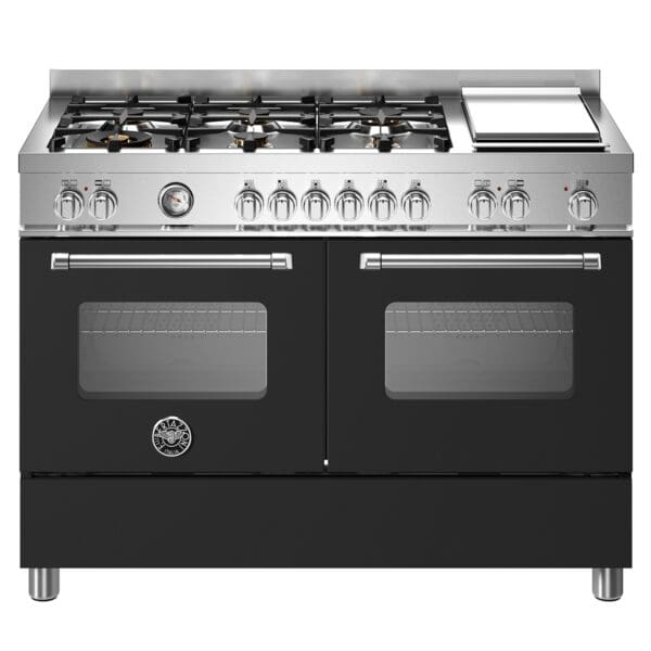 bertazzoni master gaskomfur med dobbeltovn 120 cm mas126g2ext 52365 1