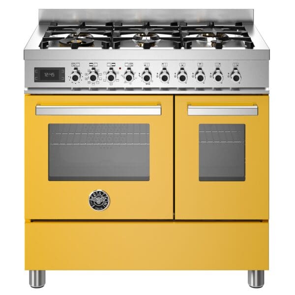 bertazzoni professional gaskomfur med dobbeltovn 90 cm pro96l2ext 52388 1