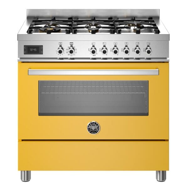 bertazzoni professional gaskomfur med ovn 90 cm pro96l1ext 52387 1