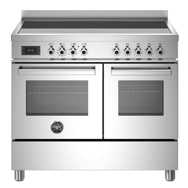 bertazzoni professional induktionskomfur med dobbeltovn 100 cm pro105i2ext 52399 1