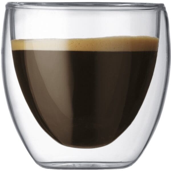 bodum pavina 2 stk dobbeltvaegget espresso glas 0 4557 10 15506 1