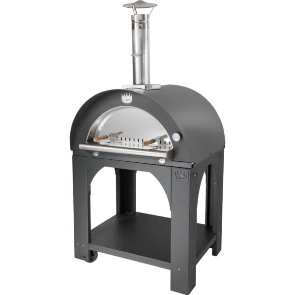 clementi pulcinella braendefyret pizzaovn 80x60 cm antracit p1853799 46046 1