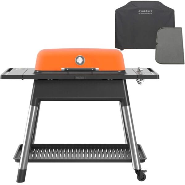 everdure furnace gasgrill grillbetraek grillplade mat orange 12050paket1 49588 1