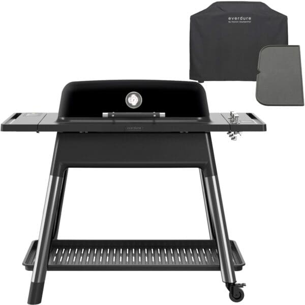 everdure furnace gasgrill grillbetraek grillplade mat sort 46156paket2 49592 1