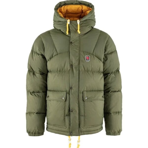 expedition down lite jacket men green mustard