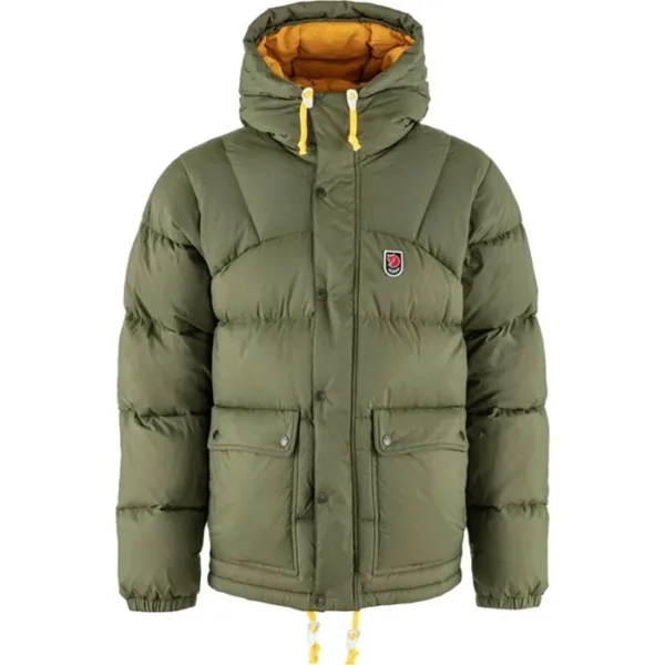 expedition down lite jacket men green mustard