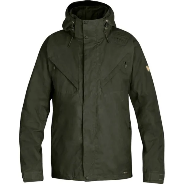 fjallraven drev jakek men olive