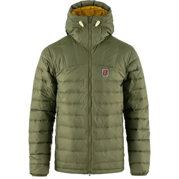 fjallraven expedition pack down hoodie men green