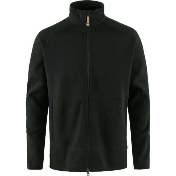 fjallraven ovik fleece sweater men black