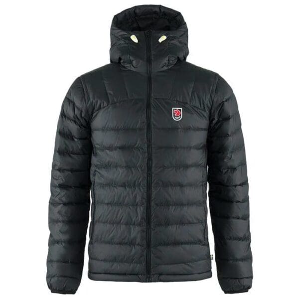 fjallraven pack down expedition hoodie black