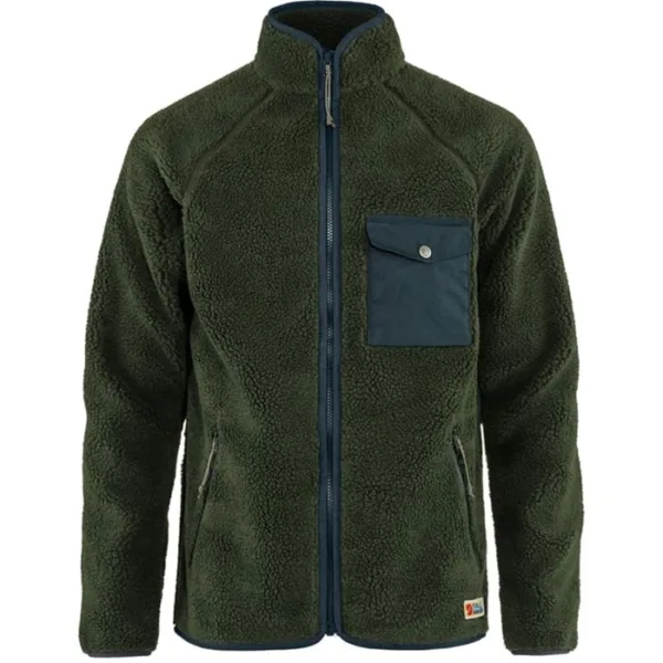 fjallraven pile flece men deep forest