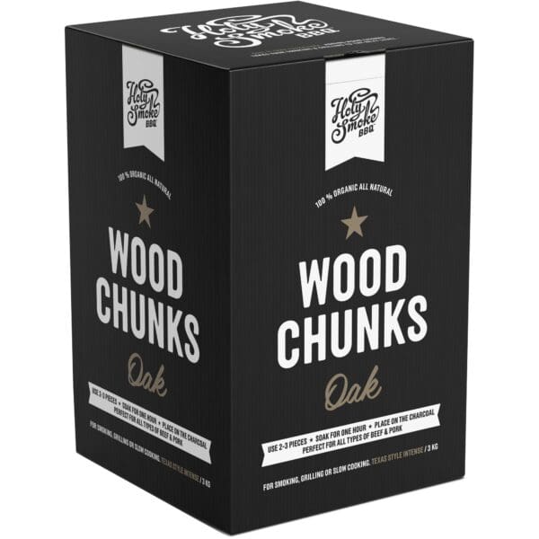 holy smoke bbq wood chunks 3 kg oak hsbbq 3 swoak 59313 1