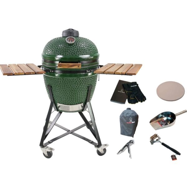 kamado sumo midi kulgrill m tilbehoerspakke groen 22174 1