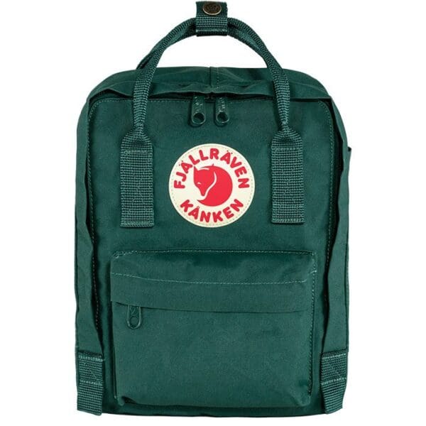 kanken mini arctic green