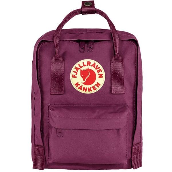 kanken mini royal purple