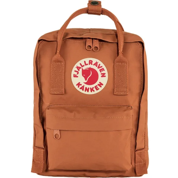 kanken mini terracotta brown