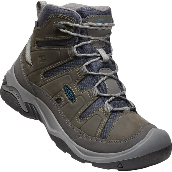 keen circadia mid WP men steel grey