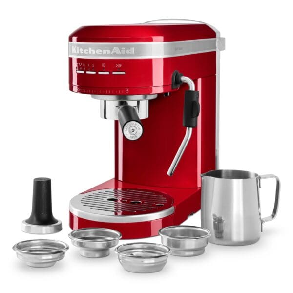 kitchenaid artisan 5kes6503 espressomaskine empire red 5kes6503eer 52923 1