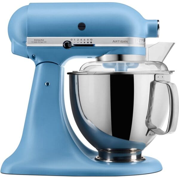 kitchenaid artisan 5ksm175psevb roeremaskine velvet blue 5ksm175psevb 48801 1