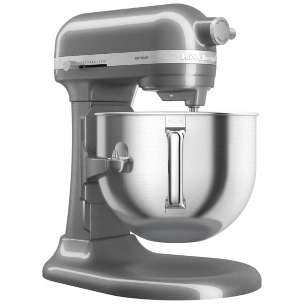 kitchenaid artisan 5ksm70shxe roeremaskine 6 6 liter medallion silver 5ksm70shxems 58239 1