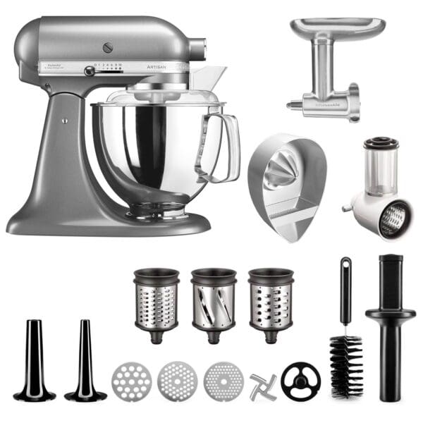 kitchenaid artisan ksm175psems roeremaskine tilbehoerspakke grafit metallic 175emsbox 54355 1