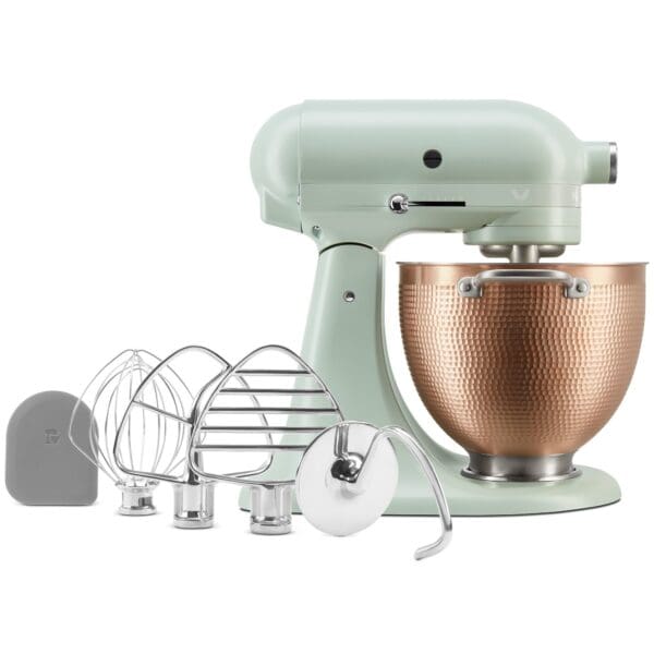 kitchenaid artisan ksm180 blossom koekkenmaskine med kobberskaal 4 7 liter 5ksm180leelb 56327 1