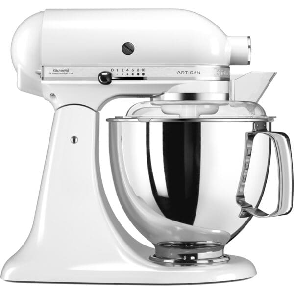 kitchenaid artisan standmixer hvid 4 8 liter kitche 175ewh 175ewh 12076 1