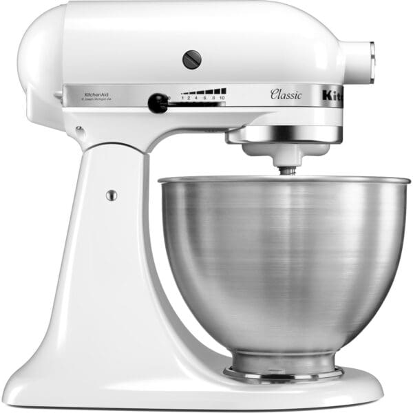 kitchenaid classic mixer 4 28 liter hvid 5k45ssewh 9977 1