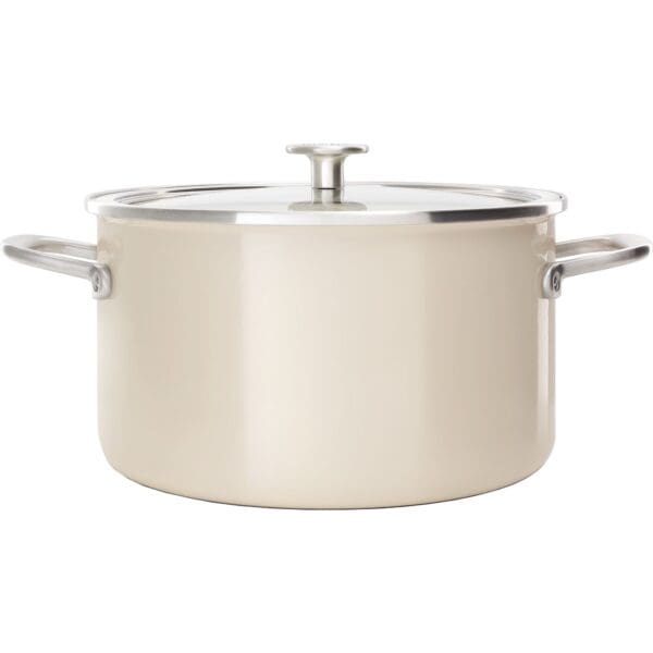 kitchenaid cookware collection gryde m laag 24 cm mandel cc003269 001 44342 1