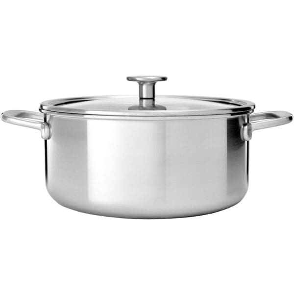 kitchenaid cookware collection gryde m laag rustfrit staal 24 cm cc003260 001 44334 1