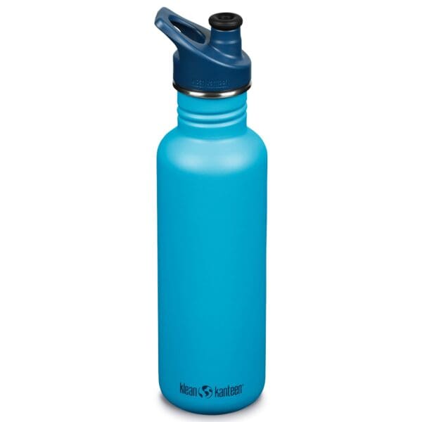 klean kanteen vandflaske classic med sportshaette 800 ml hawaiian ocean 1008441 57211 1