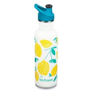 klean kanteen vandflaske classic med sportshaette 800 ml lemons 1008929 57212 1