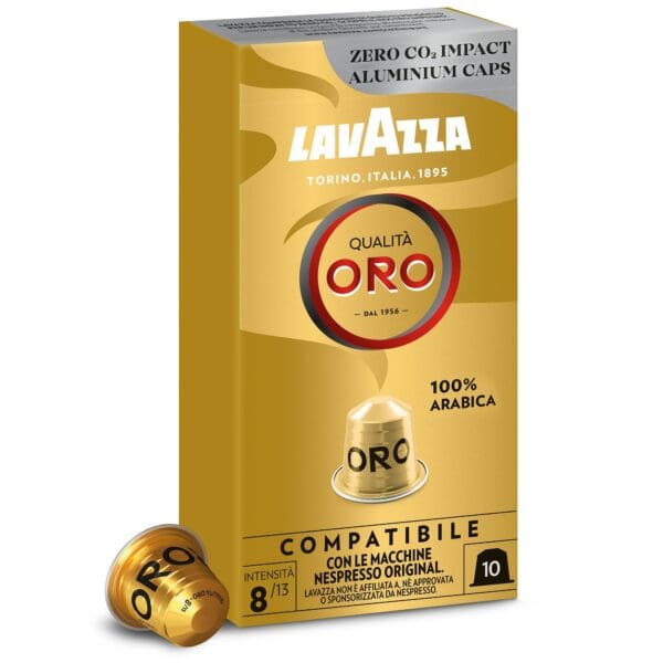 lavazza qualit oro kaffekapsler 10 stk 7001 52552 1