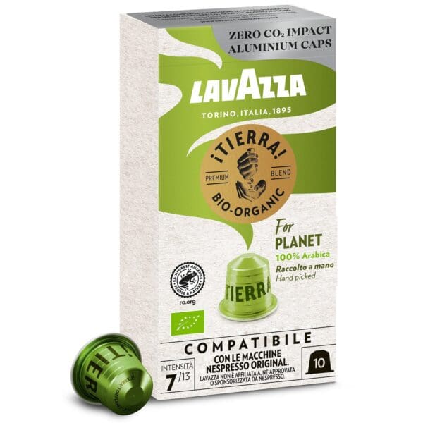 lavazza tierra for planet organic kaffekapsler 10 stk 7005 52546 1