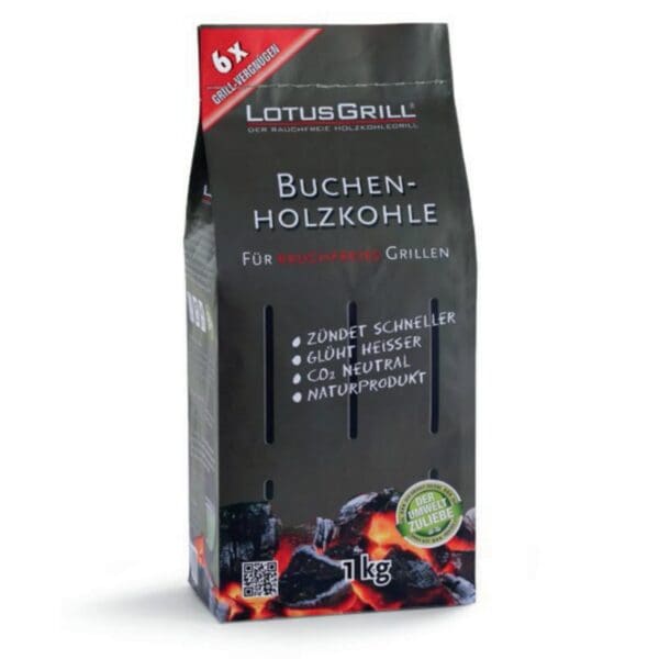 lotusgrill traekul i pose 1 kg lk 1000 9370 1