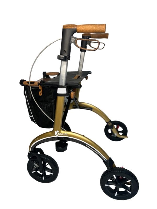 luksus kulfiber rollator unikt tysk design og ultra letvaegtsrollator kun 58 kg saj 4058789014738 seniorpleje 905867