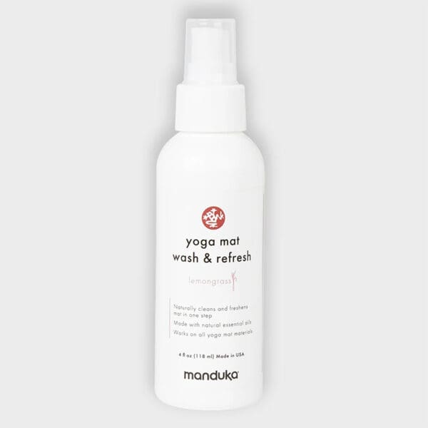 manduka mat wash refresh lemongrass 118ml 1