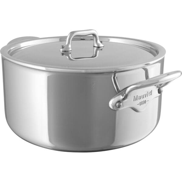 mauviel cook style gryde i staal med laag 3 3 liter 5231 21 43543 1