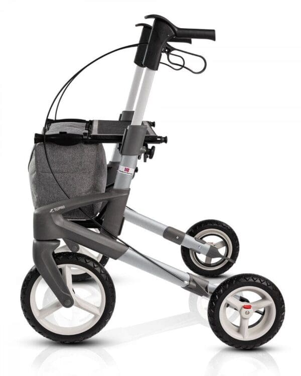 olympos offroad udendorsrollator terraengaende let foldbar stabil 86 kg topr 121200 seniorpleje 766498