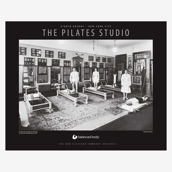 original pilates studio poster