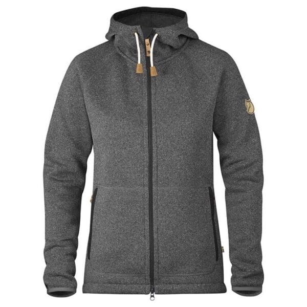 ovik fleece women dark grey