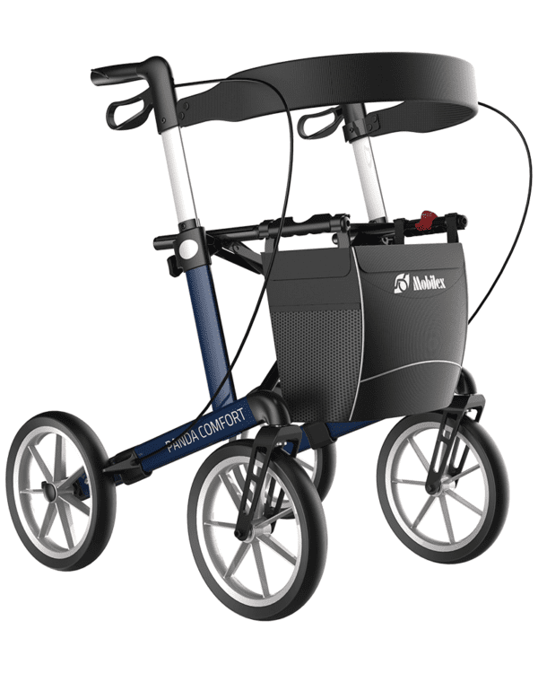 panda comfort rollator luksus rollator til eventyr og ujaevnt terraen nyhed mbx 312601 seniorpleje 891234