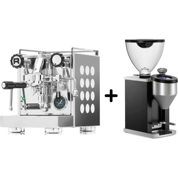 rocket appartamento espressomaskine hvid faustino kaffekvaern re501a1was paket 56014 1