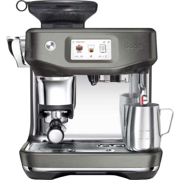 sage barista touch impress ses881 espressomaskine black steel 61160221 59233 1